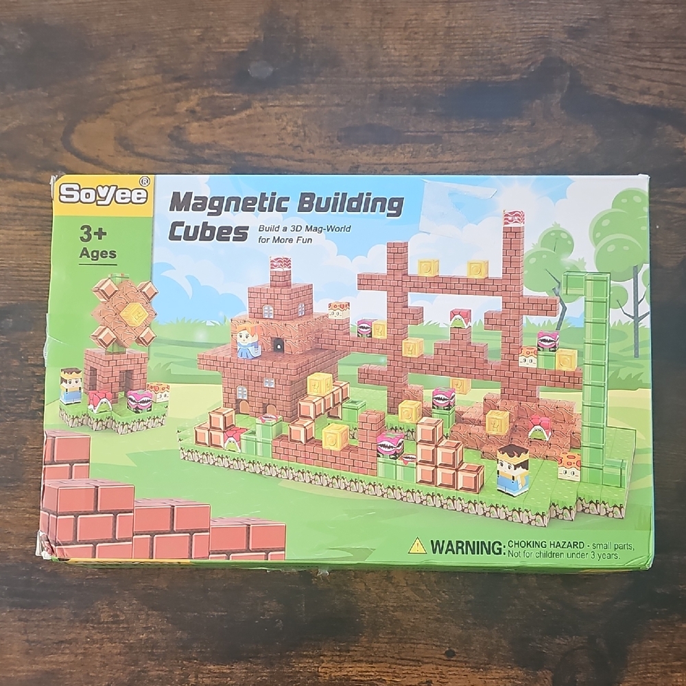 Magnetic Building Cubes - Multicolor